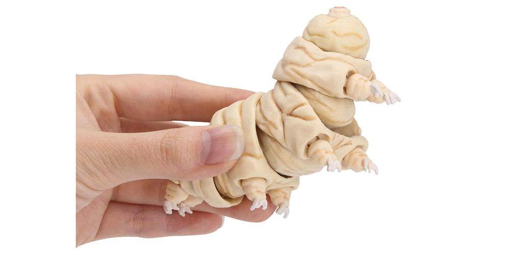 実物の約10000%の超拡大サイズで再現した「原色図鑑シリーズ番外編