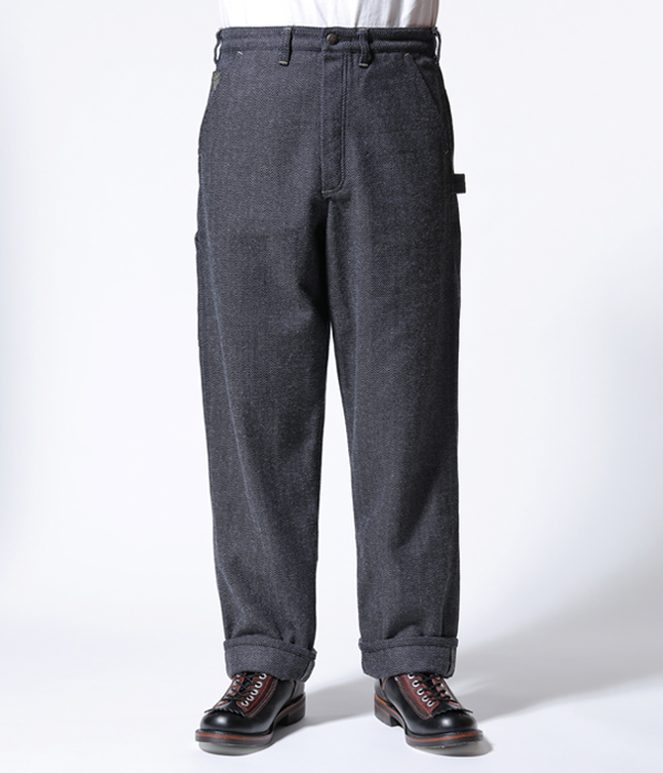 Lot No. SC42348 / FICTION ROMANCE 12oz. INDIGO COTTON TWEED WORK