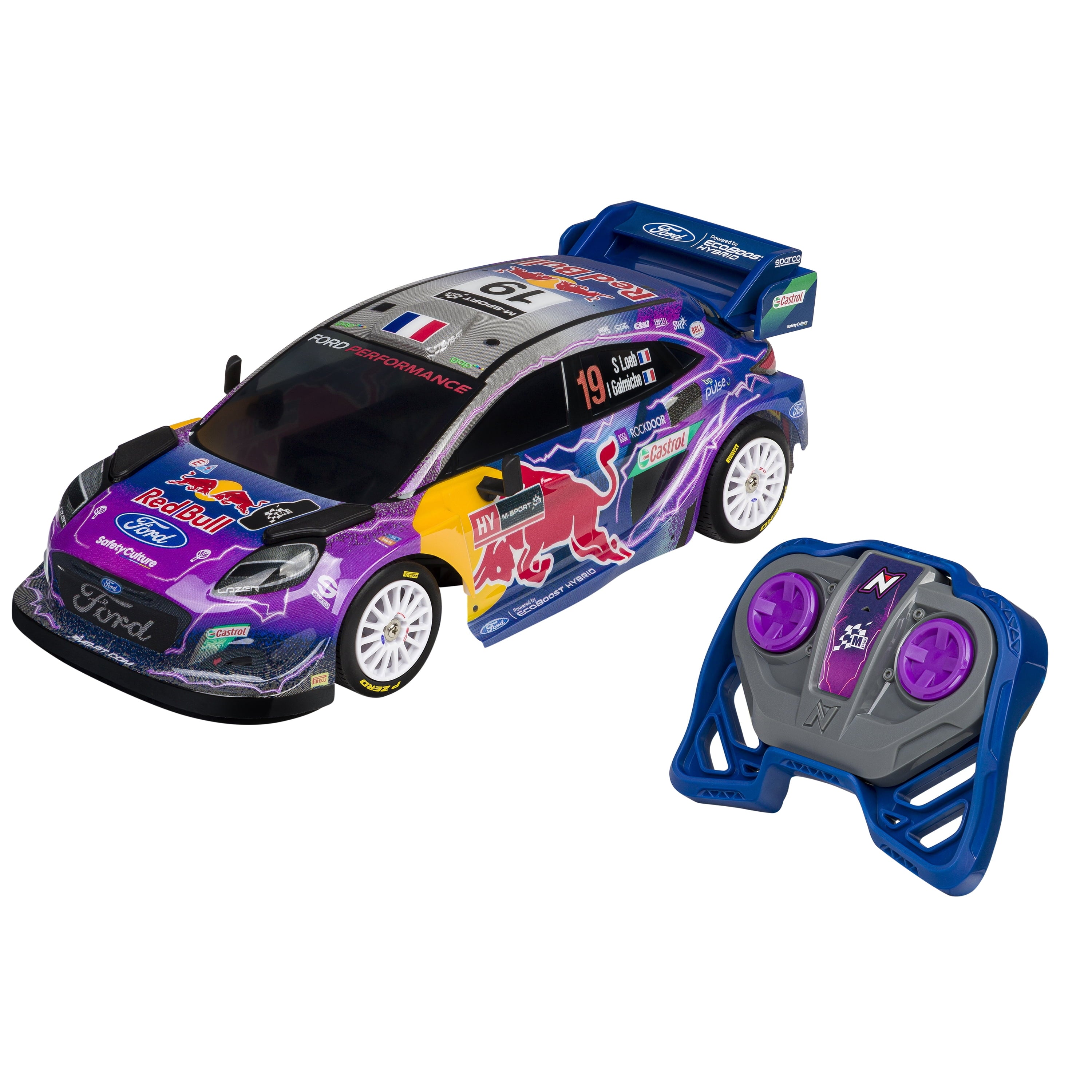 Nikko RC 1:16 Rally Series Red Bull Racing RC Car - High-Speed