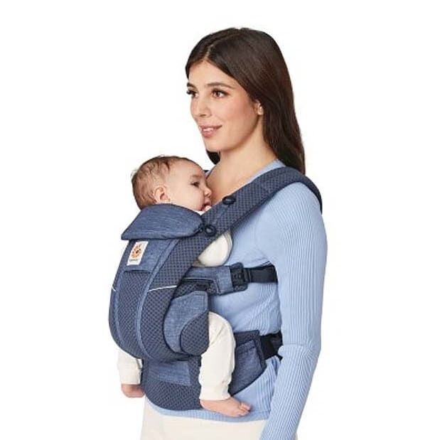 Ergobaby エルゴベビー OMNI Breeze (ヘザードデニムブルー) 日本限定