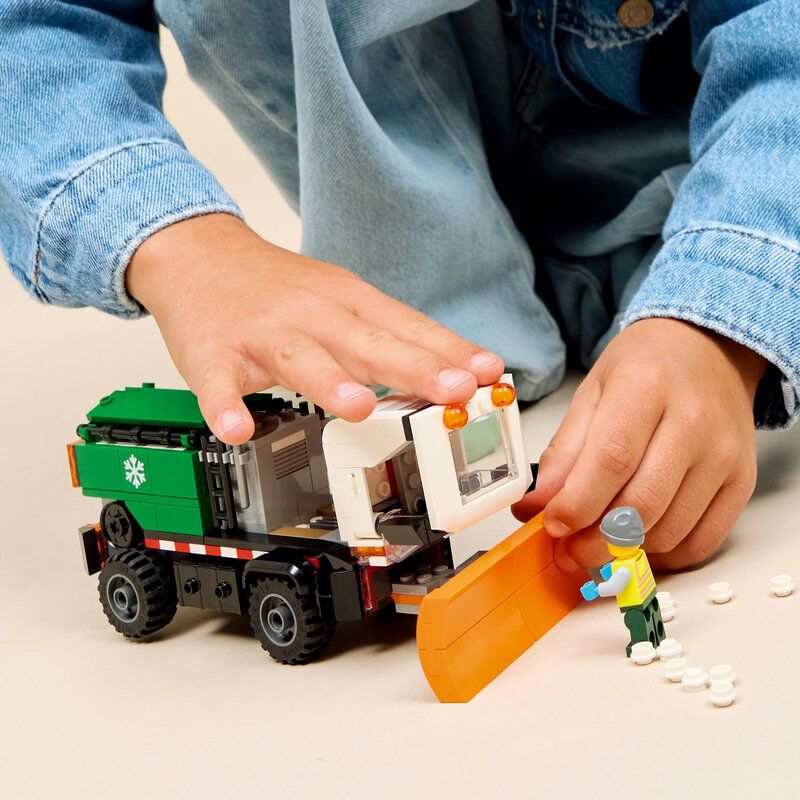 レゴ LEGO シティ 除雪車 60490｜おもちゃ 玩具 誕生日 プレゼント