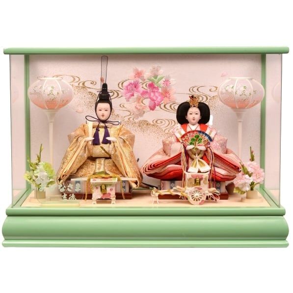 343】雛人形＊ひな祭り＊親王揃い＊ 343】雛人形＊ひな祭り＊親王揃い