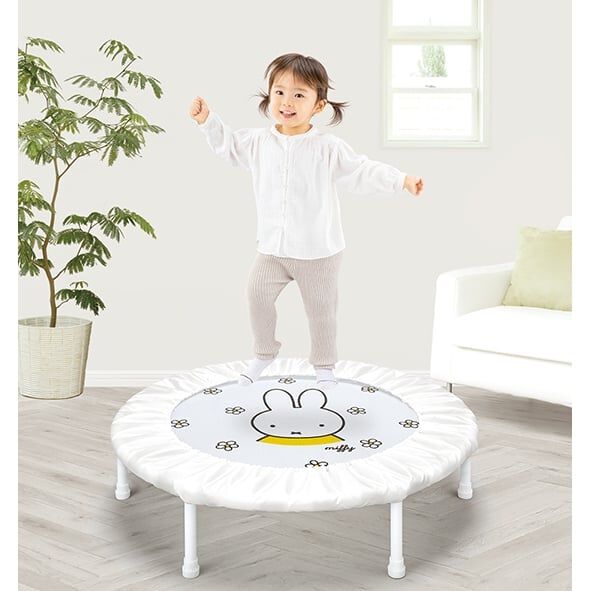 オンライン限定価格】ミッフィー ホームトランポリン 92cm 室内遊具