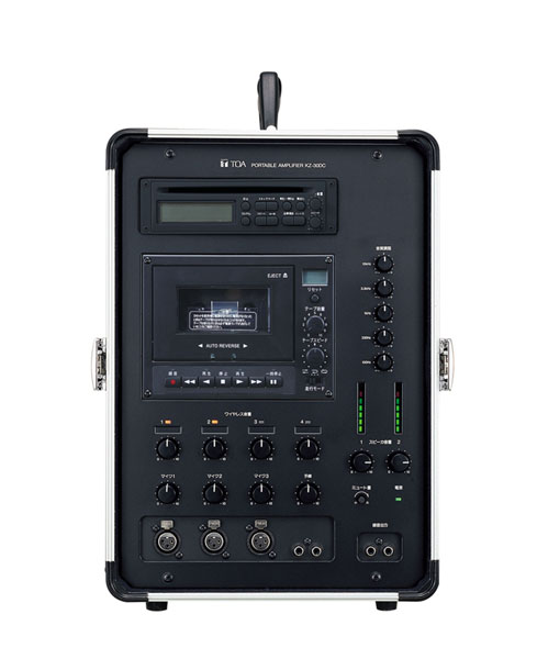 商品データダウンロード:移動用PAアンプ 30Wx2ch CD付 (KZ