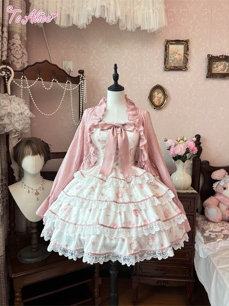 ToAlice】L1667 Make Teddy Bearジャンパースカート【30％OFF】 - To Alice