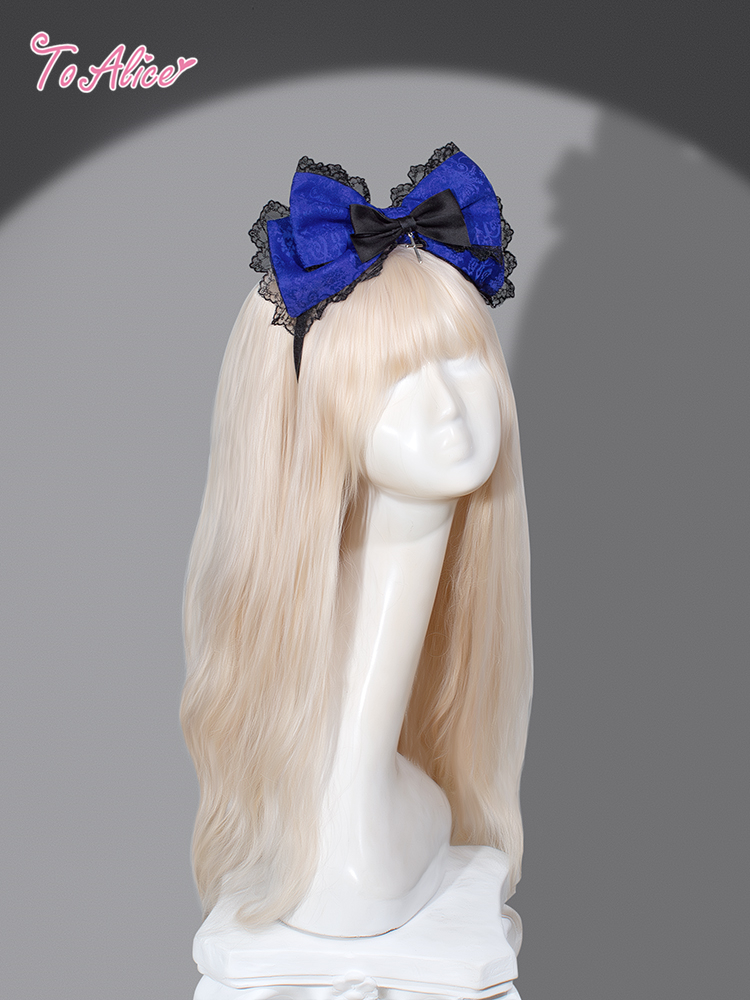BlackShamrock】FS120 Dark Blue Princessカチューシャ - To Alice