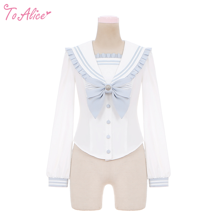 ToAlice】L1399マリンアイドルセーラー長袖ブラウス - To Alice