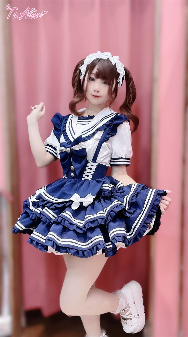 ToAlice】L1400マリンアイドルセーラー半袖ブラウス - To Alice