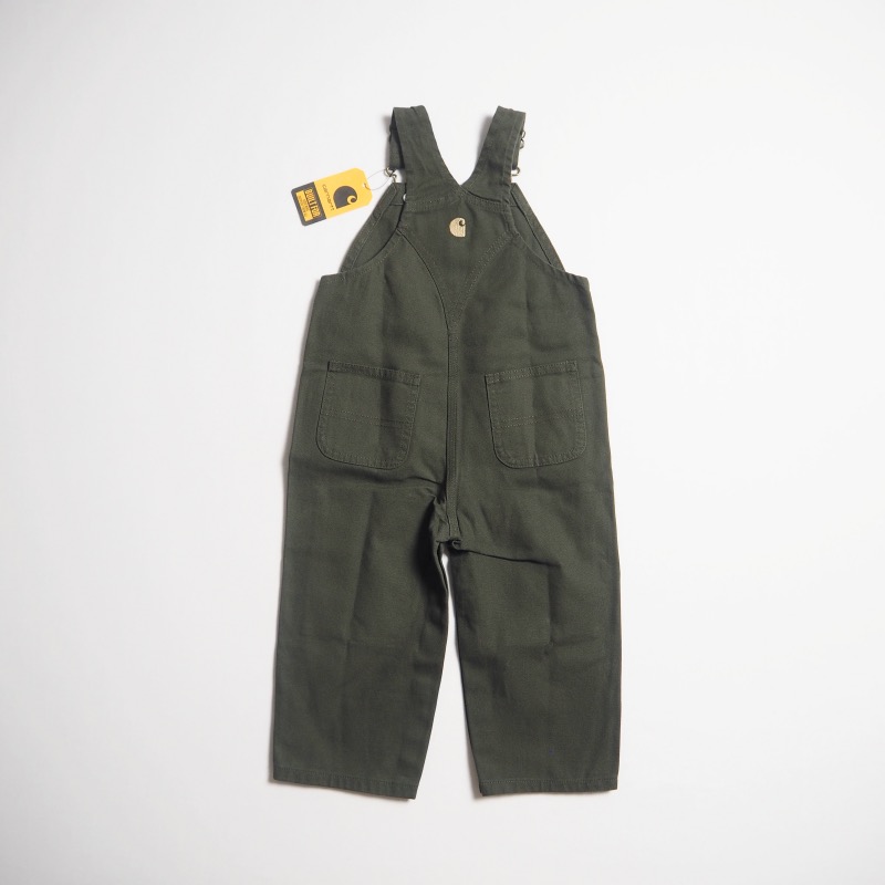 CARHARTT KIDS カーハートキッズ オリーブダックオーバーオール CM8757