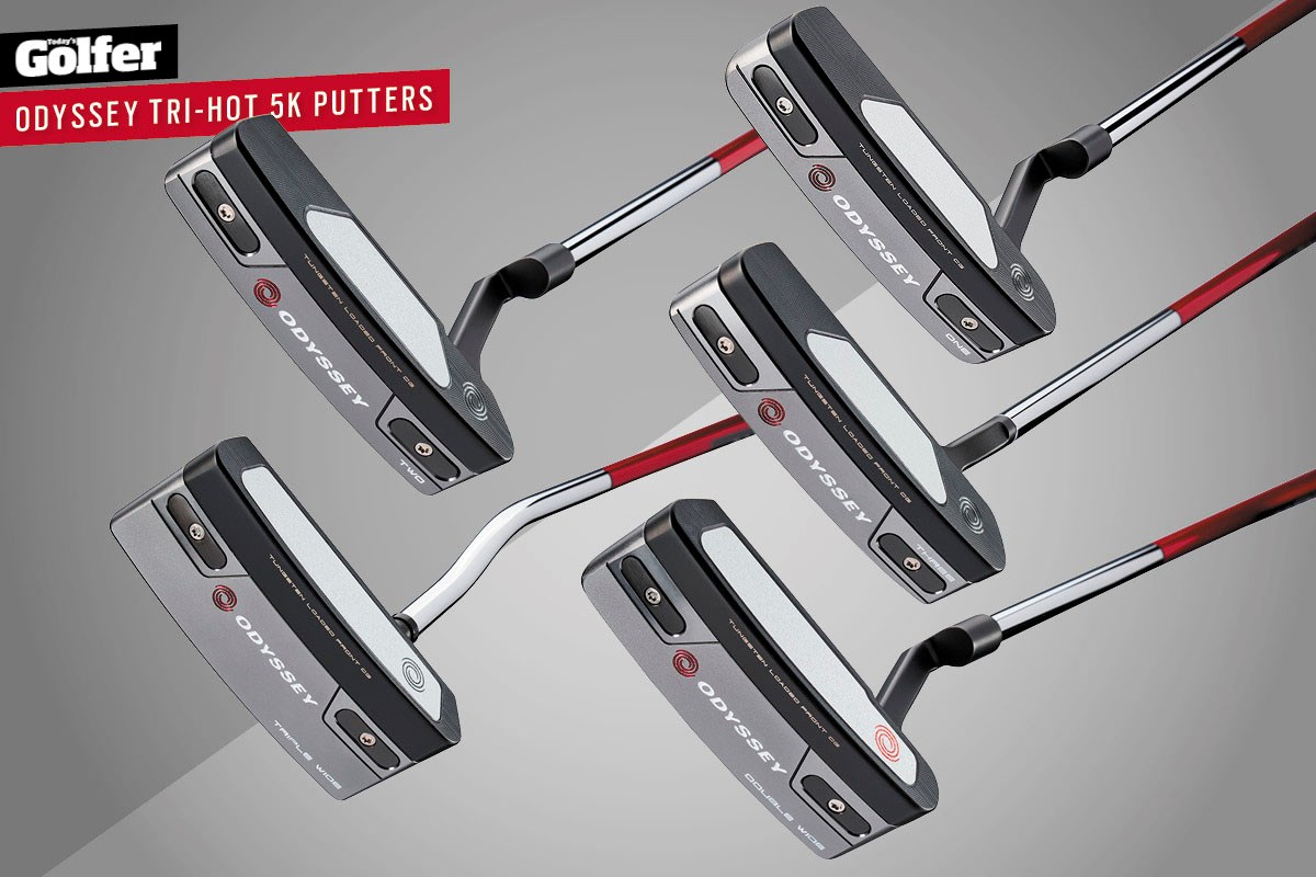 Odyssey launch forgiving Tri-Hot 5K blade putters