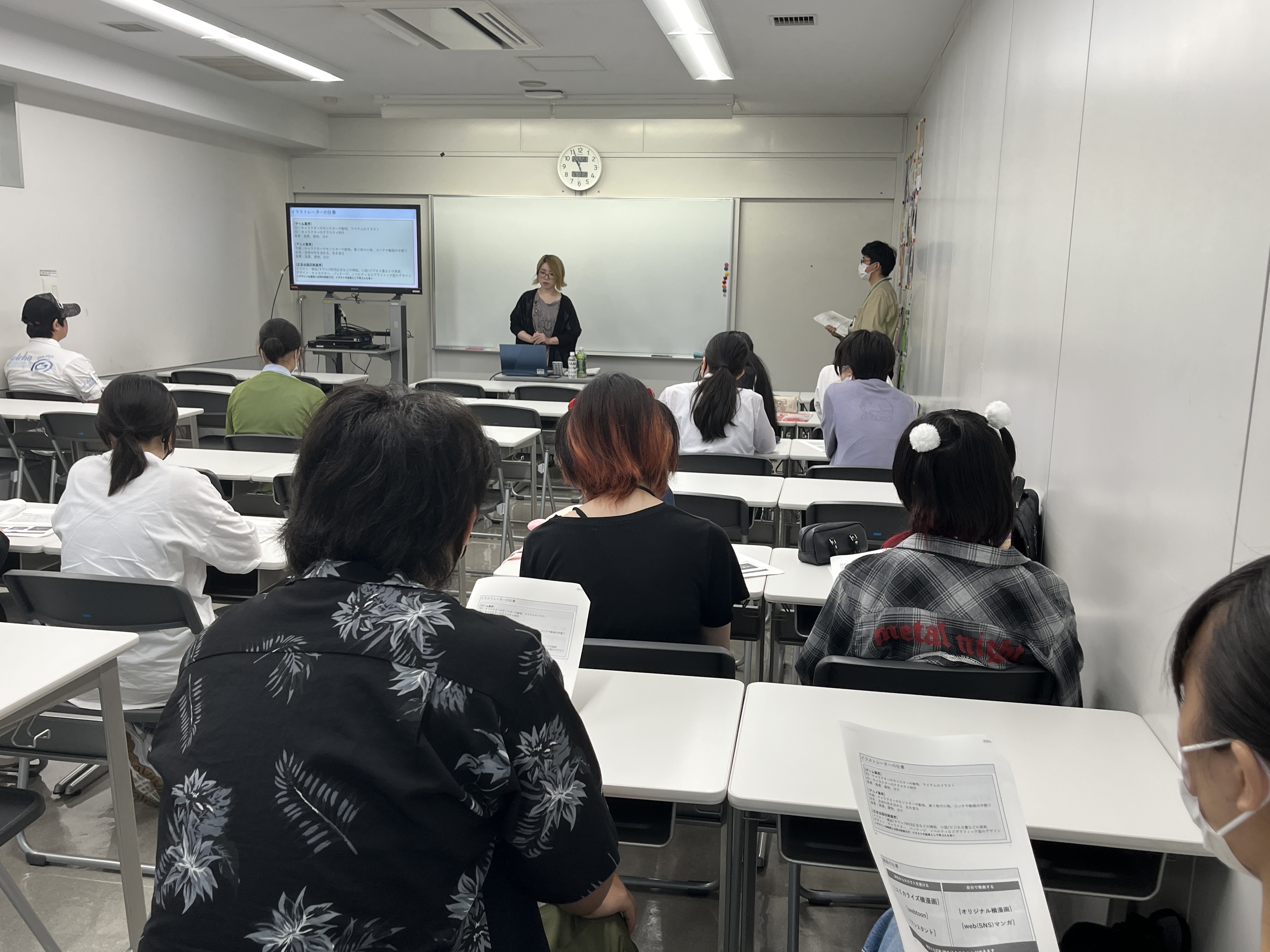 進路ガイダンスを行いました｜東放学園高等専修学校