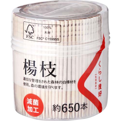 くらし良好 楊枝 約650本: ネットスーパー｜トキハオンラインショップ