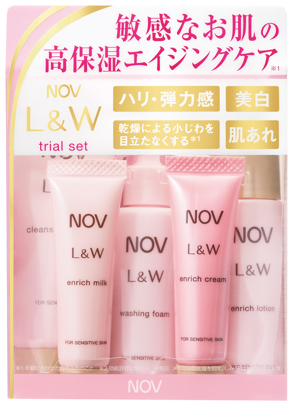 2019年3月5日】『ノブ』の高保湿エイジングケア*1「L＆W(エルアンド