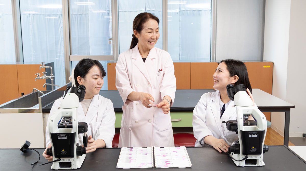 臨床検査技師の国家資格取得 - 臨床検査学科（3年） | 東京電子専門学校