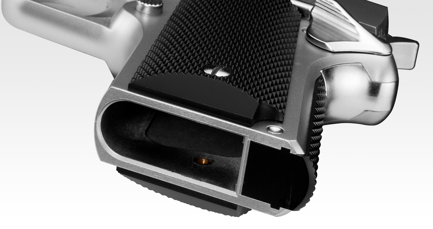 デトニクス.45 コンバットマスター ステンレスモデル - ガスブロー