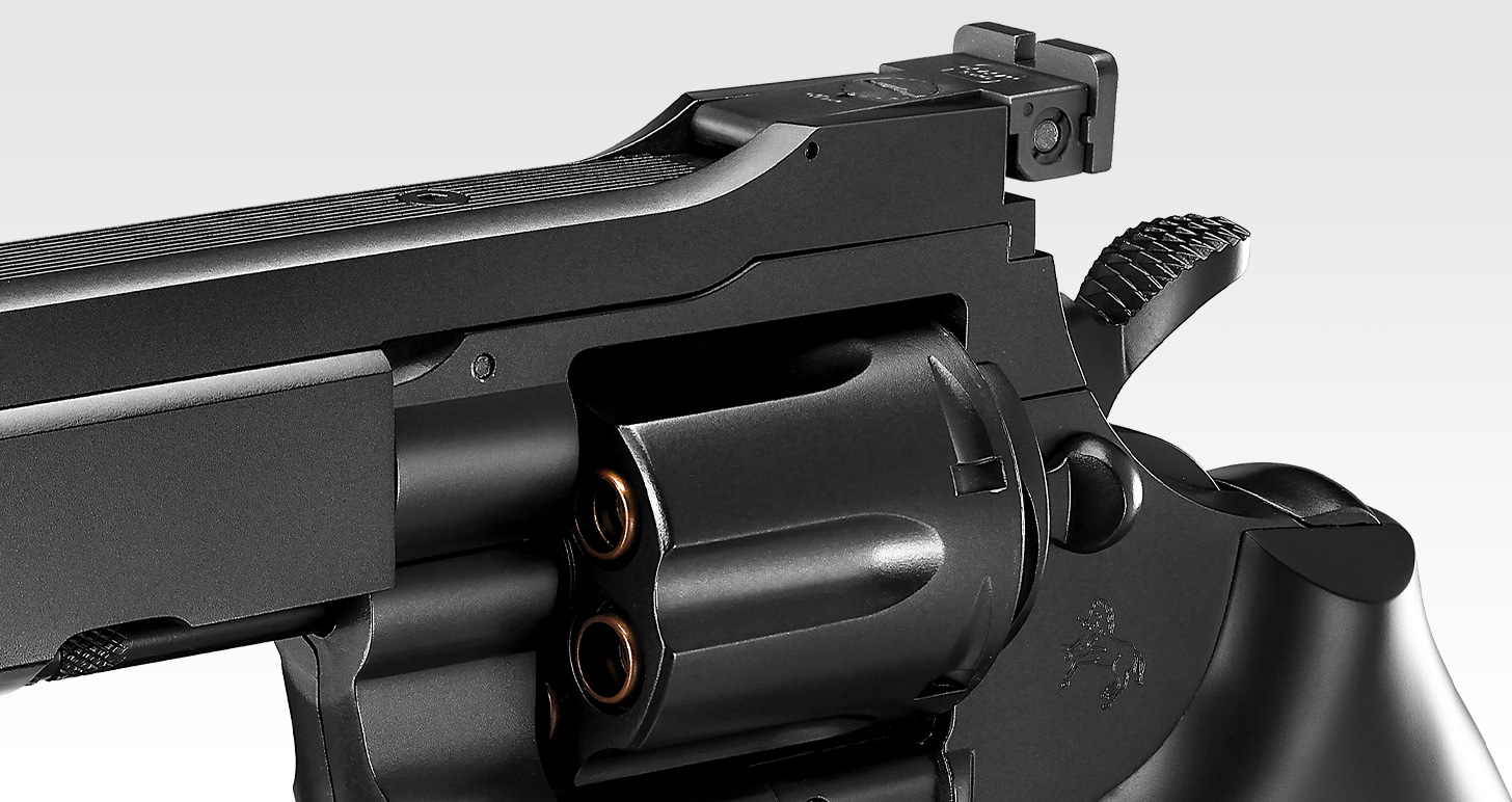 パイソンPPCカスタム 4インチ ブラックモデル - BBエアーリボルバー