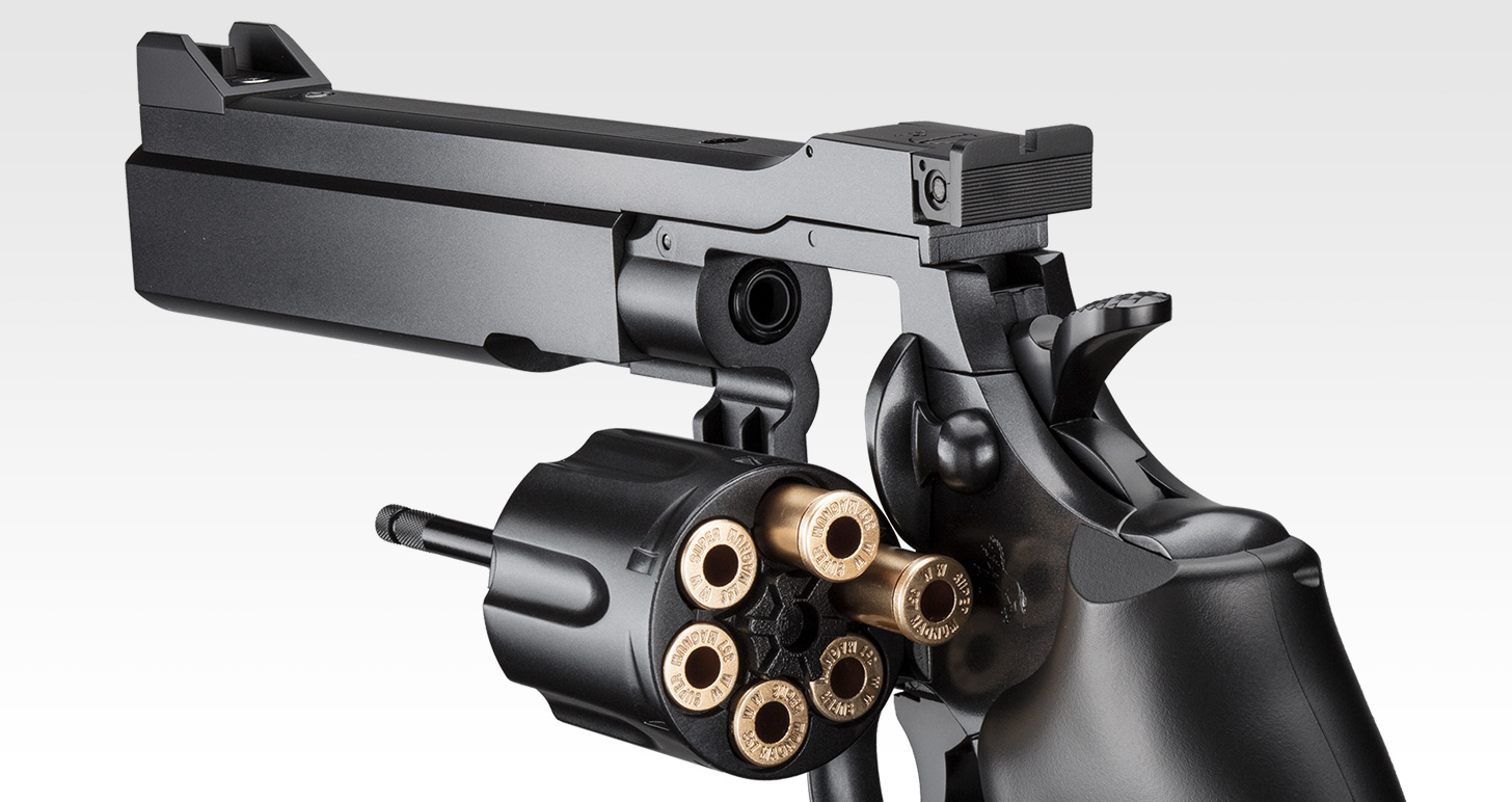 パイソンPPCカスタム 6インチ ブラックモデル - BBエアーリボルバー