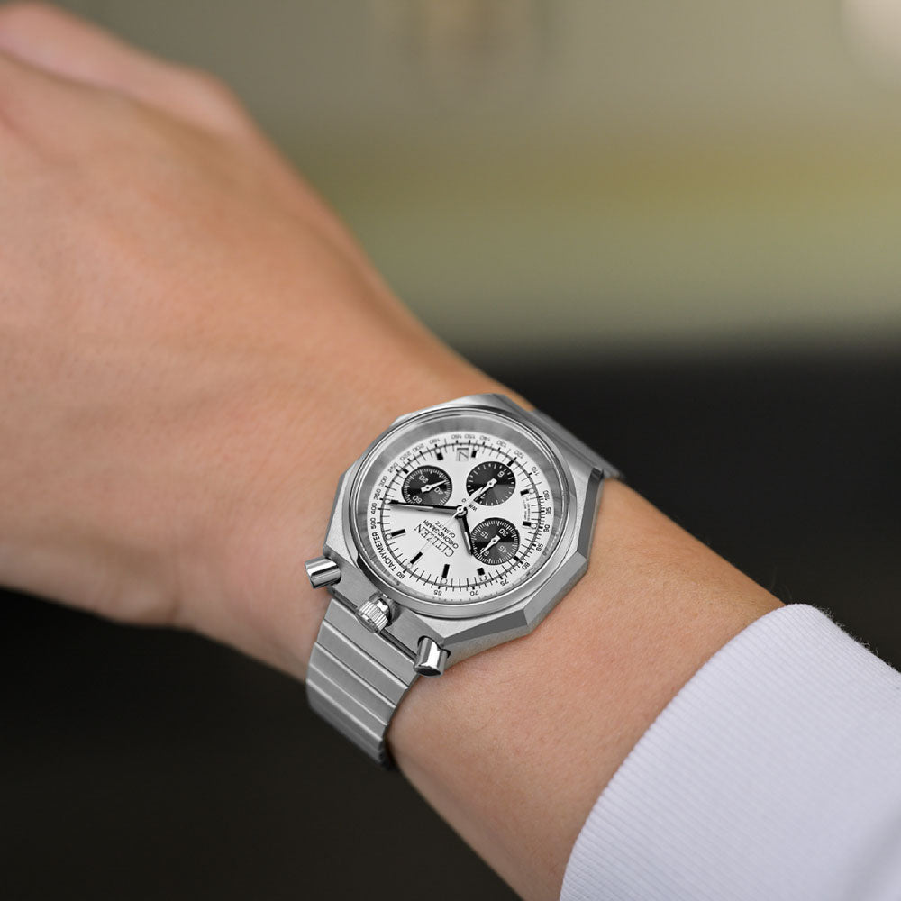 CITIZEN RECORD LABEL TSUNO CHRONO Custom Limited AN3700-62A 世界