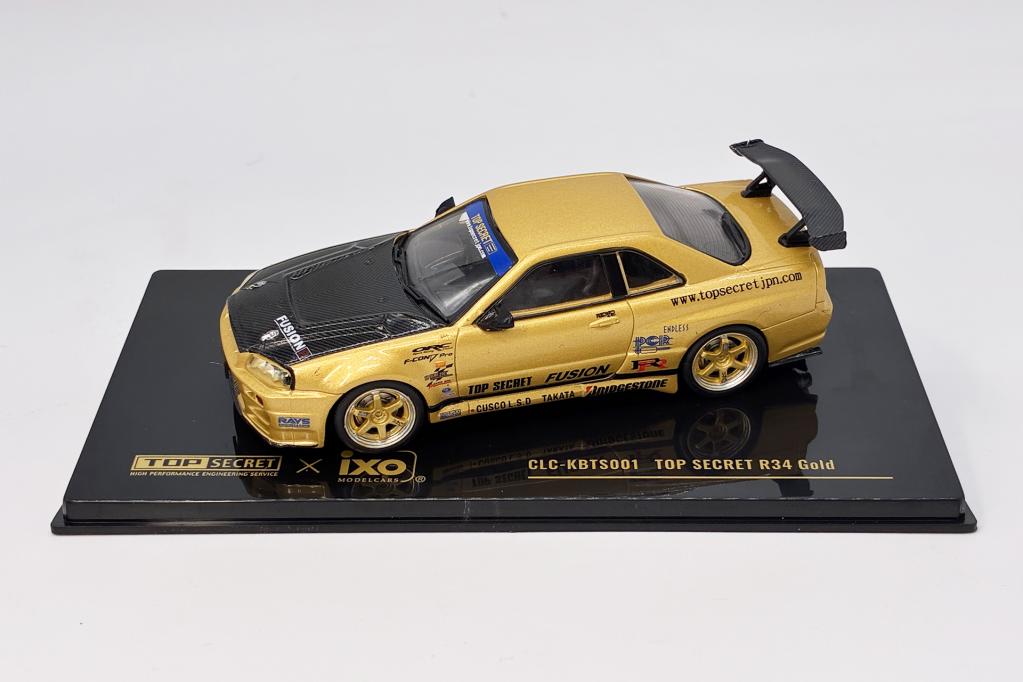 東京オートサロン会場限定！TOP SECRET R34チューンドカーの1/43モデル