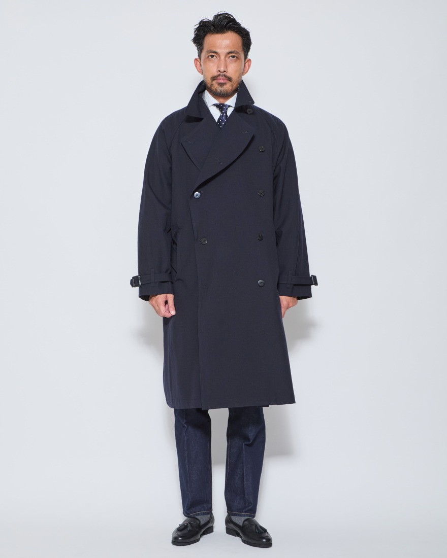 ミリタリーウールサージ トレンチコート【総裏】｜ES:S（エス）｜TOKYOlife