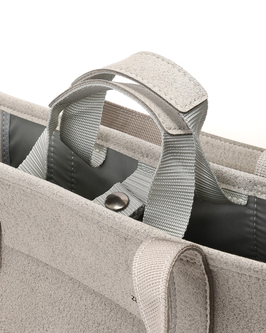 マイクロファイバースエード ラージトートバッグ【TOVA-H2/トーバ-H2