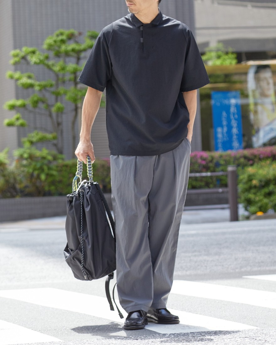 速乾ストレッチポロシャツ【CAPSULESNAP POLO SHIRT GC】｜TEATORA