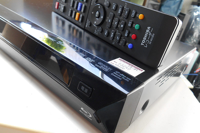 東芝 DBR-Z110 ブルーレイレコーダーのジャンクを入手してみた (HDD