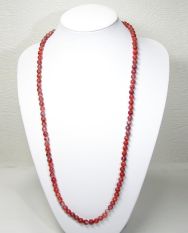 天然赤瑪瑙(南紅瑪瑙)ブレスレット/ネックレス/念珠