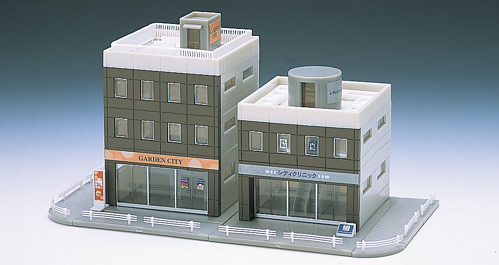 スクエアビルセット(ブラウン)｜製品情報｜製品検索｜鉄道模型