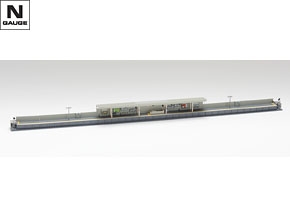 対向式ホーム(都市型)売店・照明付延長部 ｜製品情報｜製品検索｜鉄道