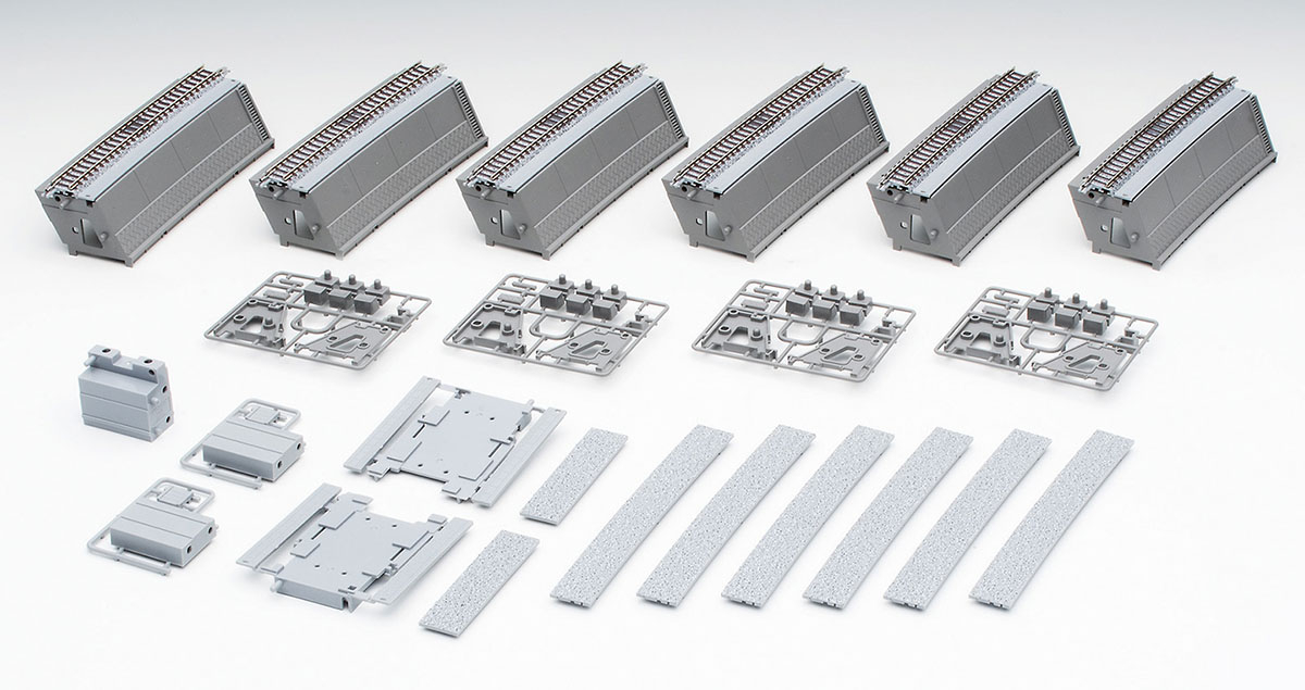 築堤大カーブレール複線化セット｜製品情報｜製品検索｜鉄道模型