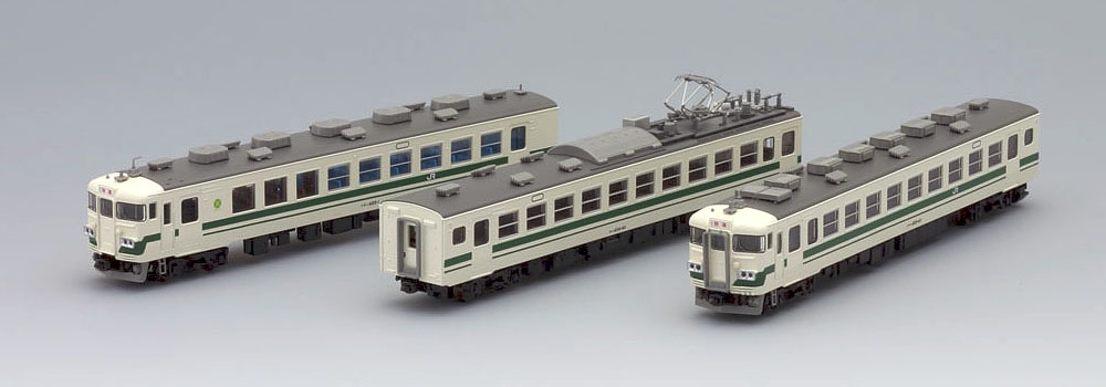 JR 455系電車（東北色・快速ばんだい）基本セットA｜製品情報｜製品
