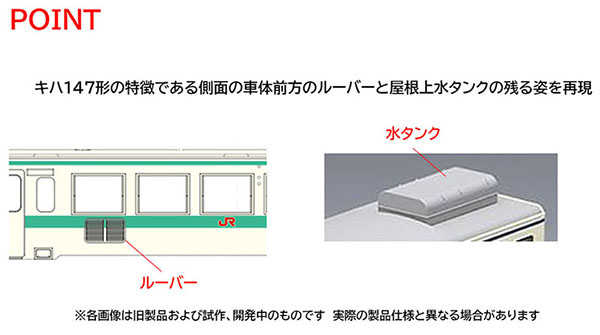 特別企画品 キハ147形ディーゼルカー（日田彦山線BRT ひこぼしライン