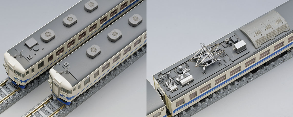 JR 475系電車(北陸本線・新塗装・ベンチレーターなし)セット｜製品情報