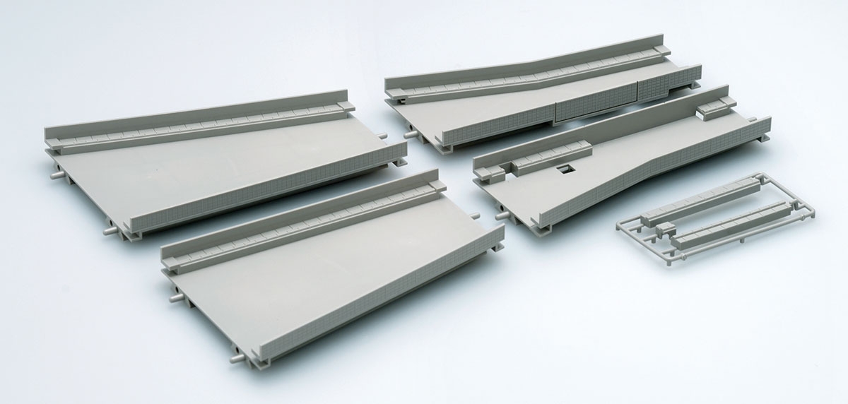 高架橋II PR(L)541-15-55.5(4枚1組)｜製品情報｜製品検索｜鉄道模型