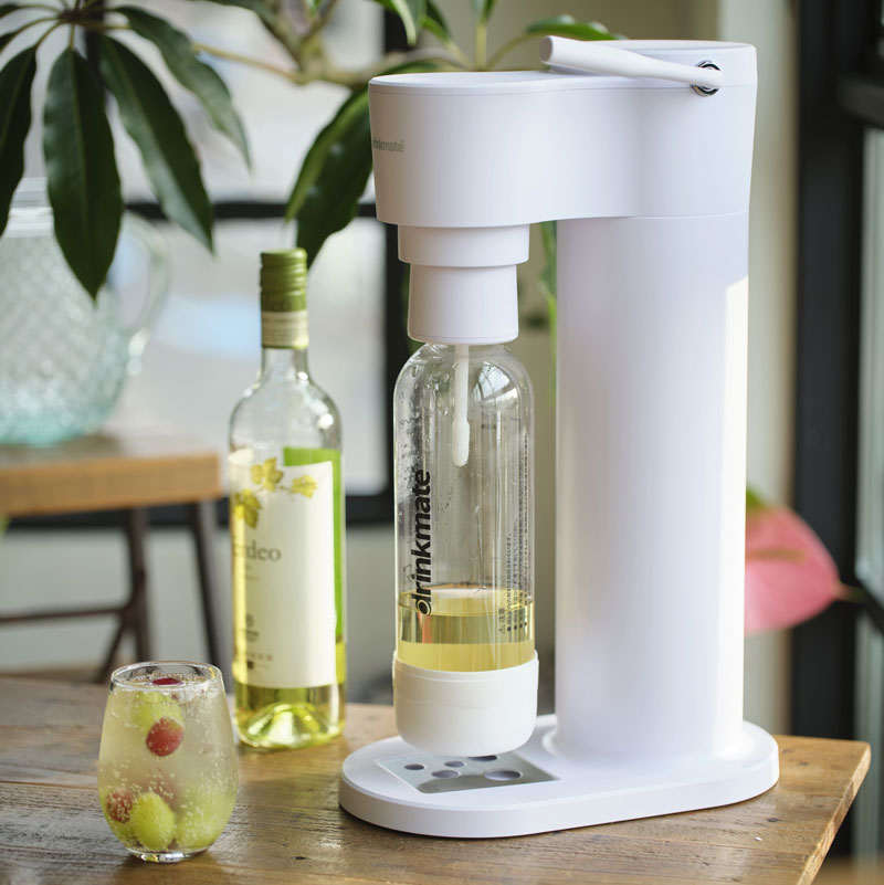 DrinkMate 炭酸メーカー ドリンクメイト シリーズ650 ホワイト 水以外