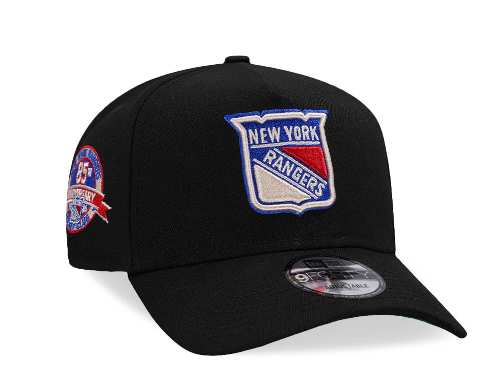 New Era New York Rangers 85th Anniversary Black Edition 9Forty A