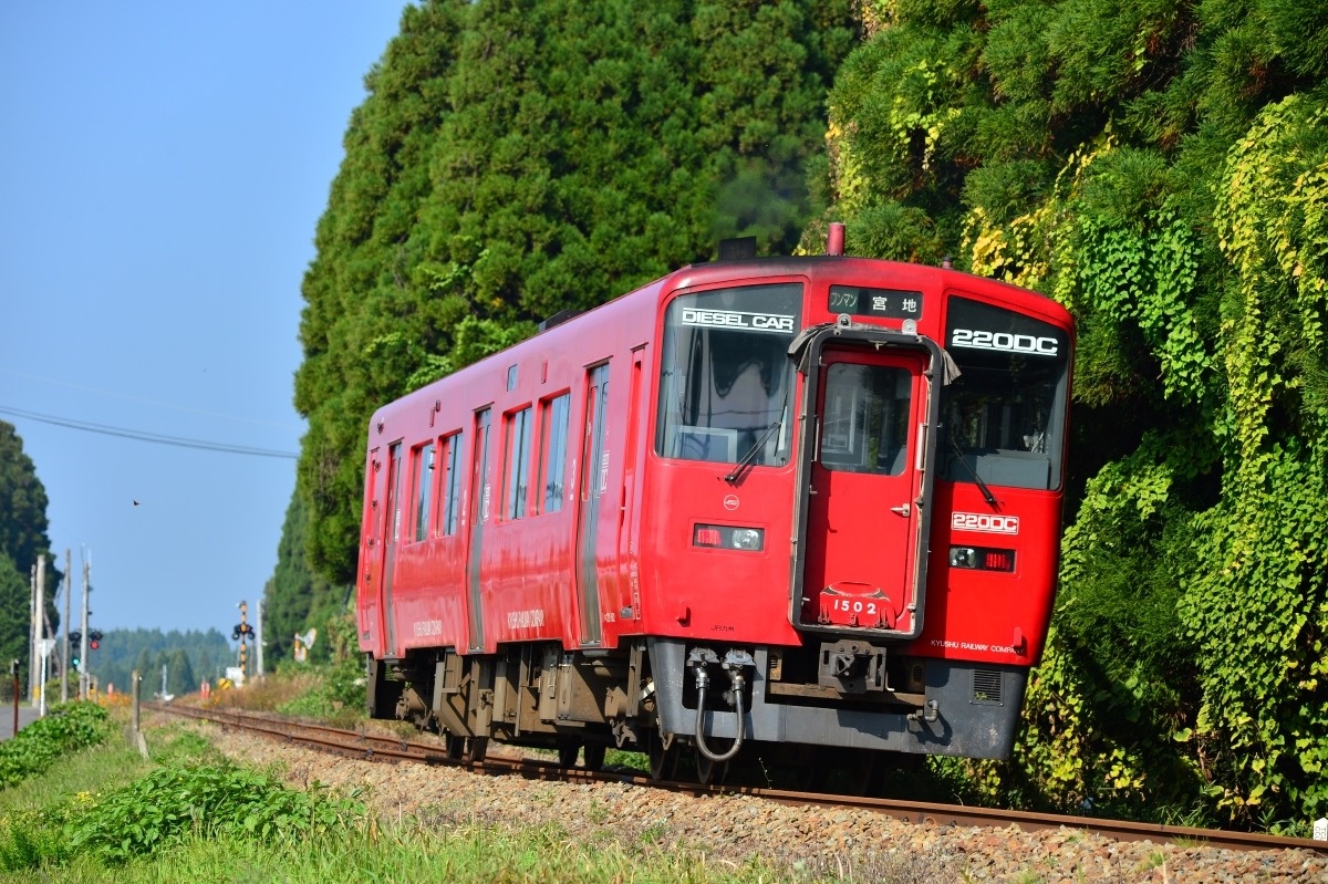 キハ200系（JR九州）電車並みの性能と最先端のデザインを有したJR九州