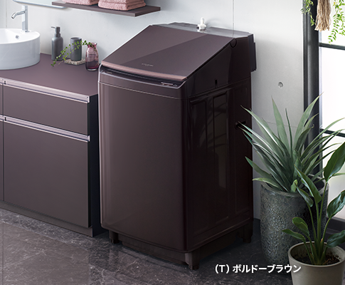 スタイリッシュなデザイン（AW-12VP4、AW-10VP4） | 商品特長 | 洗濯機