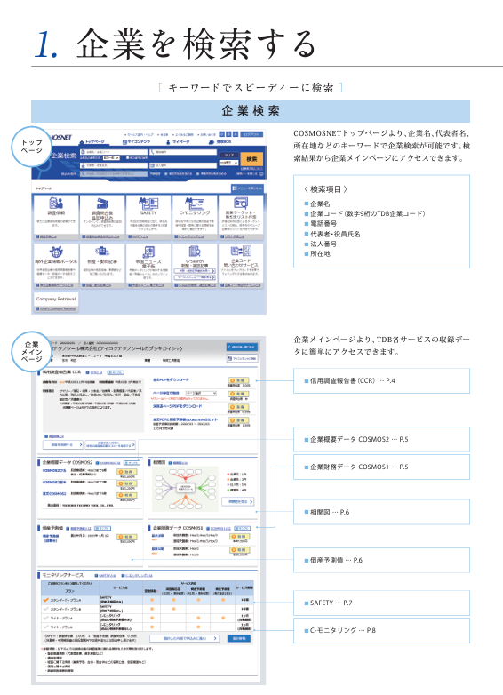 資料・パンフレット｜株式会社 帝国データバンク[TDB]