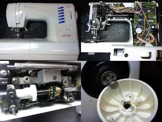 fitline6700｜SINGERミシン修理（動かない、空回りする） | tetetta
