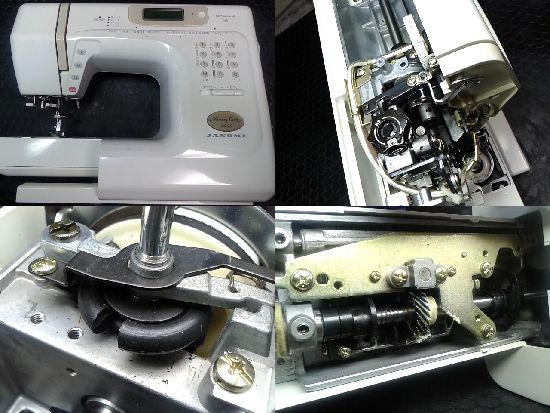 ジャノメ｜メモリークラフト5400［840型］糸絡み、下糸が上がらない