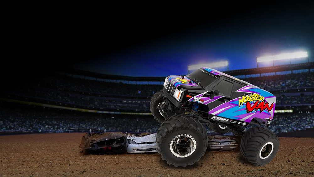 AS40008C MT12 モンスターバンRTR Li-Ionコンボ【工場組立完成済み