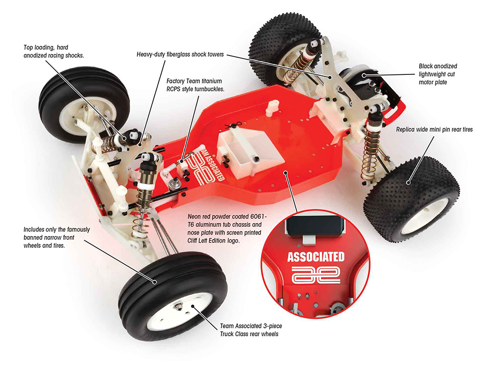 AS7003 RC10T Cliff Lett Edition Kit [AS7003] - 94,600円 : TEAM AJ