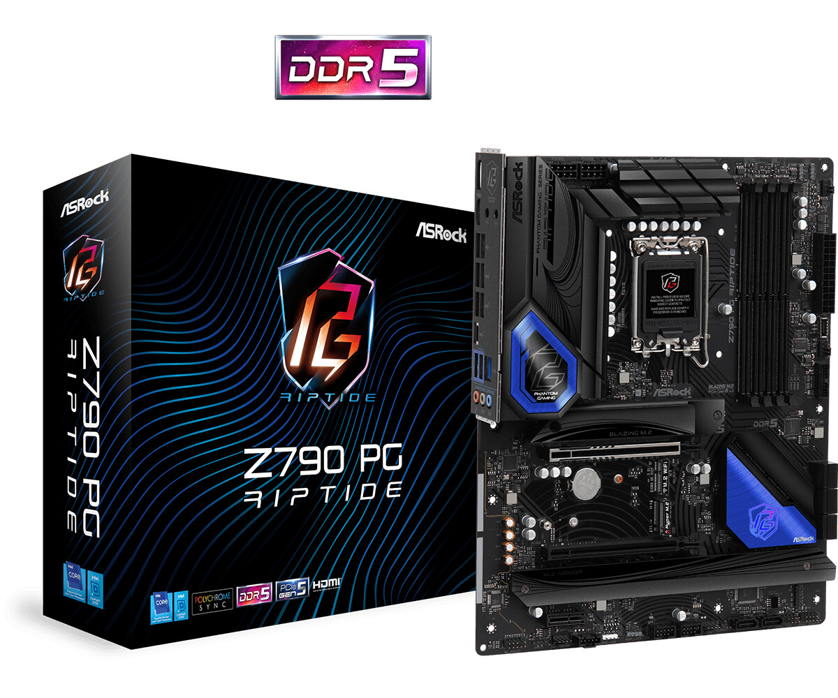 ASRock Z790 Motherboard Series Launches Ready for 13th Generation