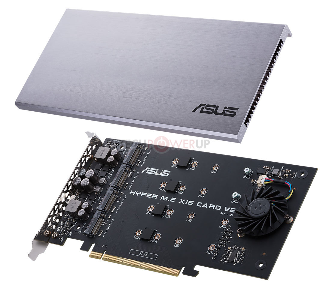 ASUS Rolls Out the Hyper M.2 x16 V2 NVMe RAID Card | TechPowerUp
