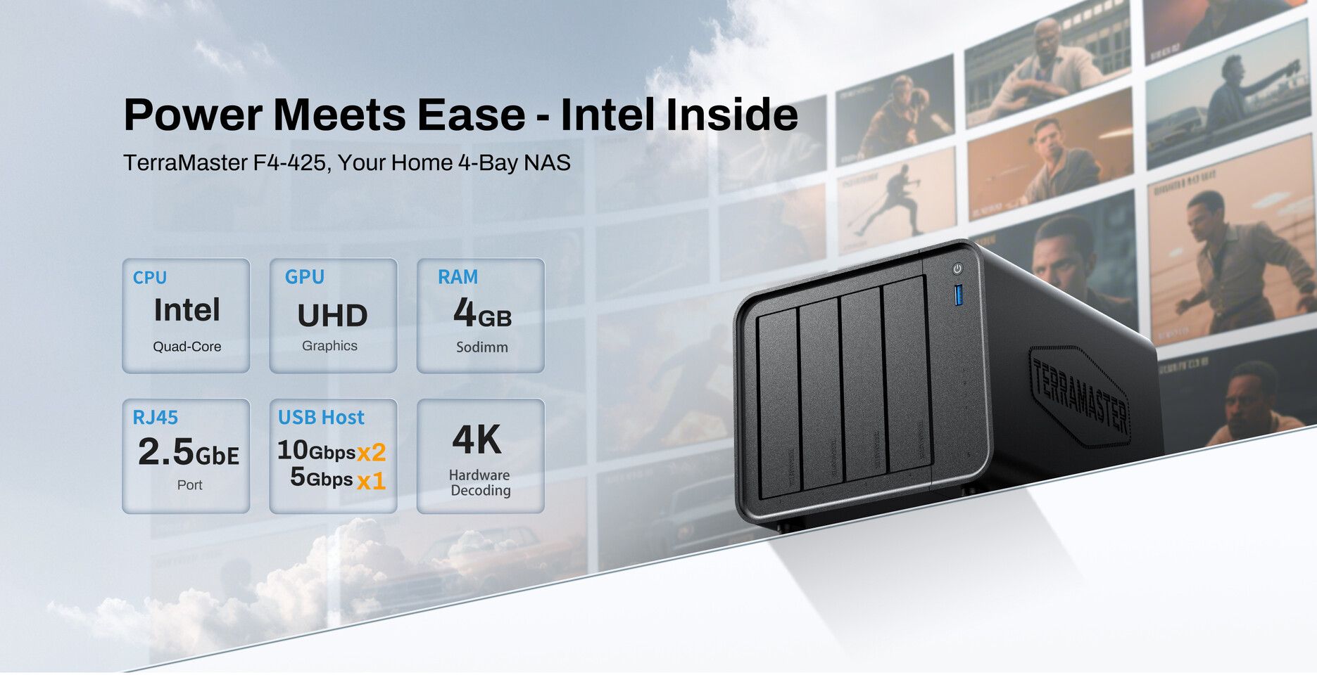 TerraMaster Launches the F4-425 Four-Bay NAS | TechPowerUp