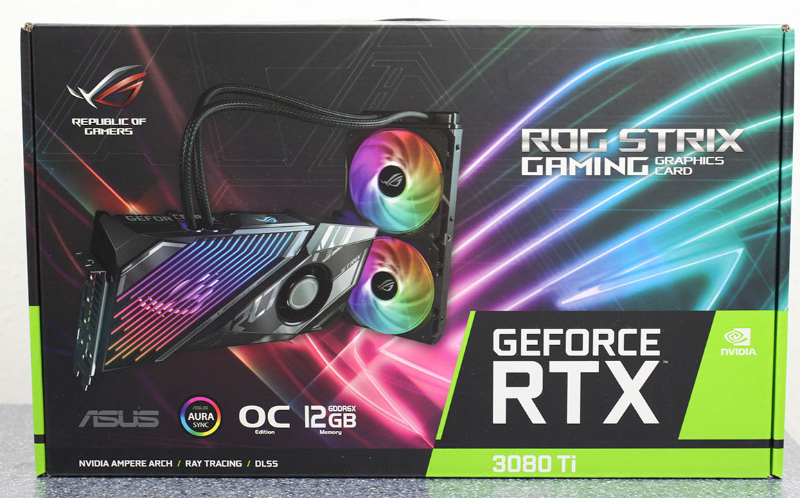 ASUS GeForce RTX 3080 Ti STRIX LC Liquid Cooled Review - Pictures