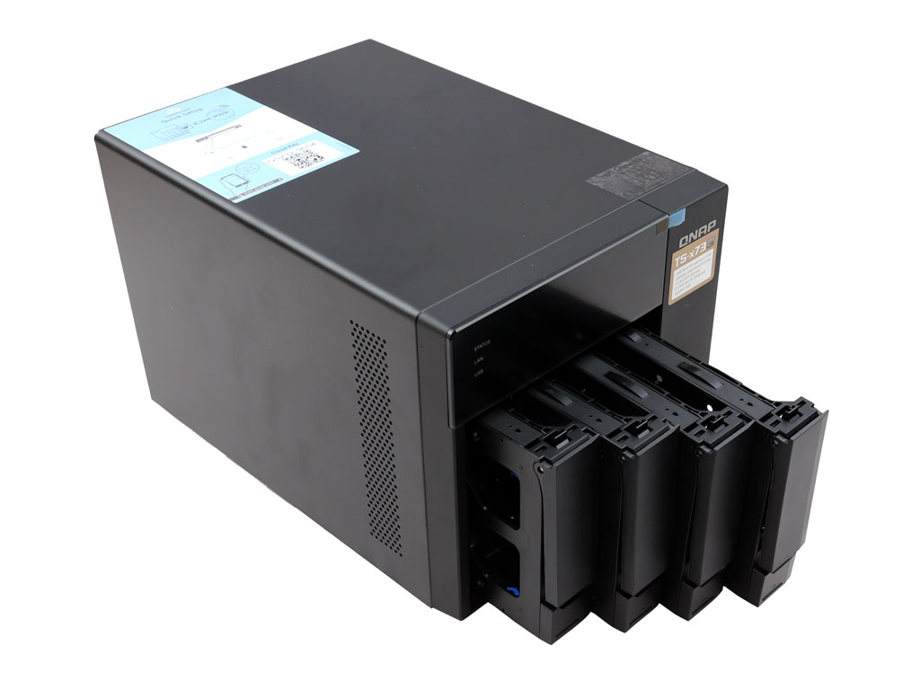 QNAP TS-473 4-Bay NAS Review - Exterior | TechPowerUp