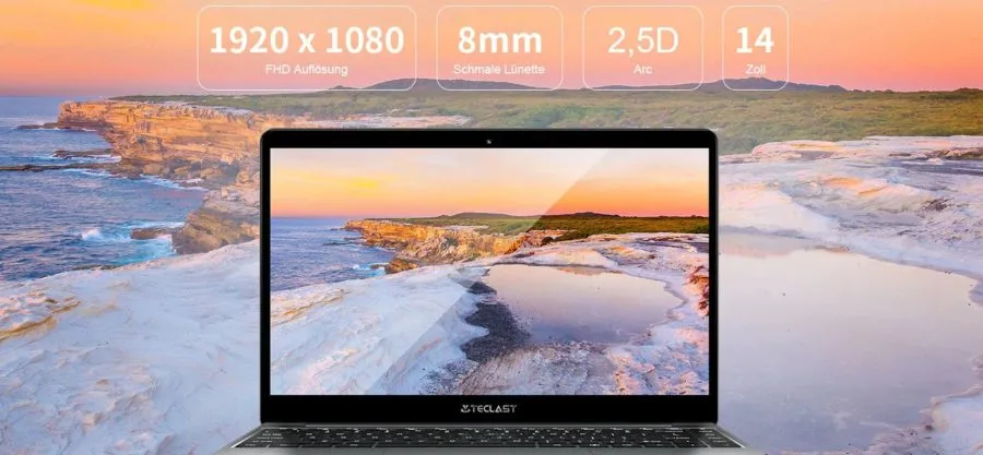 Teclast F7 Plus - Inexpensive 14 inch notebook from China